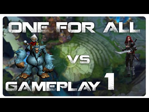 League of Legends #1 - One for All - 5 Nunu vs 5 Katarina | GER
