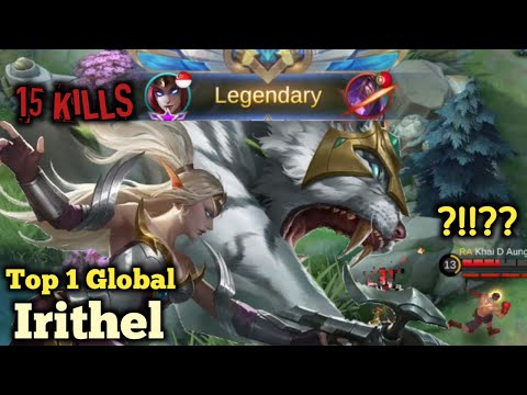 Irithel Top 1 Global | Irithel best build 2021 mobile legends