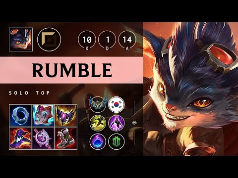 Rumble Top vs Ambessa - KR Challenger Patch 25.19