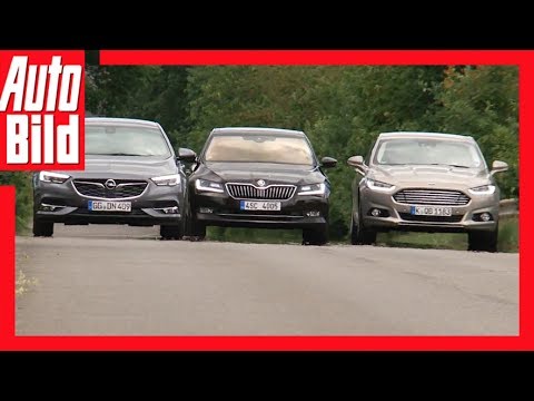 Insignia vs Mondeo and Superb (2017) - New Insignia in first comparison