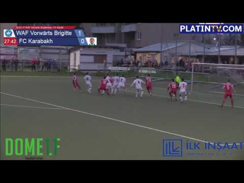 29.03.17 WAF Vorwärts Brigittenau - FC Karabakh - Highlight  (1. Halbzeit / 27:45) am 29.03.2017 19: