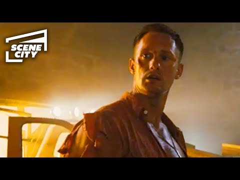 Straw Dogs: Bear Trap Attack (Alexander Skarsgard HD Clip)