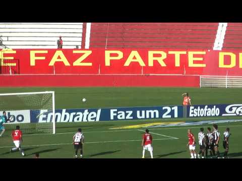 03/03/2010 - Inter 4 x 1 Santa Cruz - Gol 1 [Kleber] filmado da Arquibancada Superior FULL HD