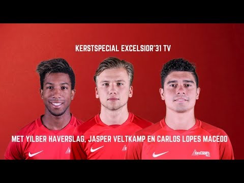 Kerstspecial Excelsior'31 TV met Yilber Haverslag, Jasper Veltkamp en Carlos Lopes Macedo