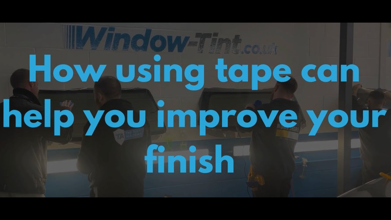 How using tape can help you improve your finish