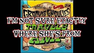 Groovie Ghoulies - Hair Of Gold And Skin Of Blue ( Lyrics Video )