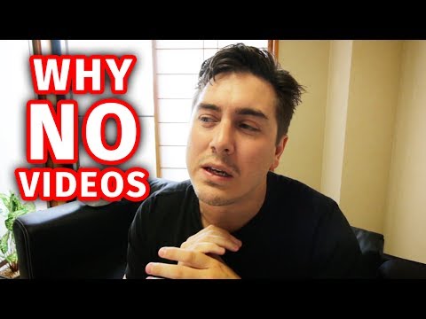 最近動画を作っていない理由 (Why I've Not Made Any Videos Recently)