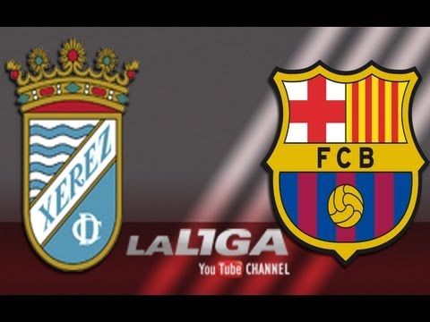 Todos los goles del Xerez CD (2-1) FC Barcelona B - HD