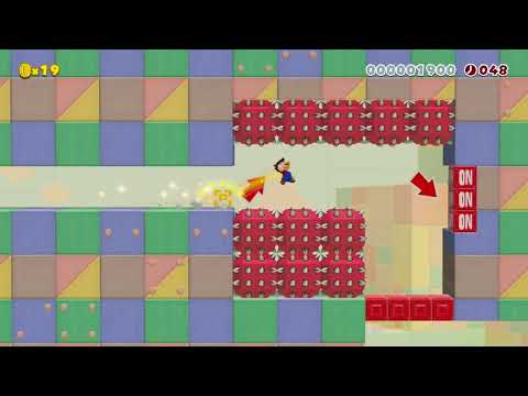 はばとびスピードラン♪ long jump スピードラン♪ [Jump Speedrun] by マロ/màlö [malo] 🍄Super Mario Maker 2 ✹Switch✹ #bzu