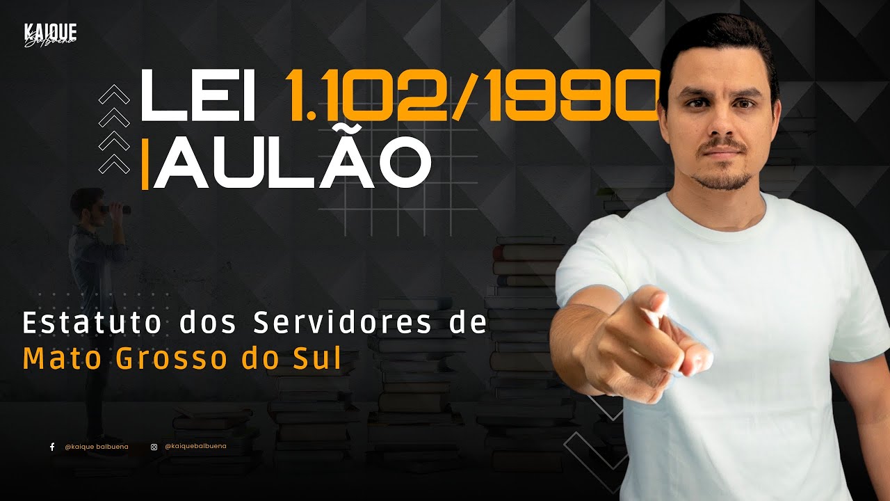LEI 1.102/90 -  AULÃO