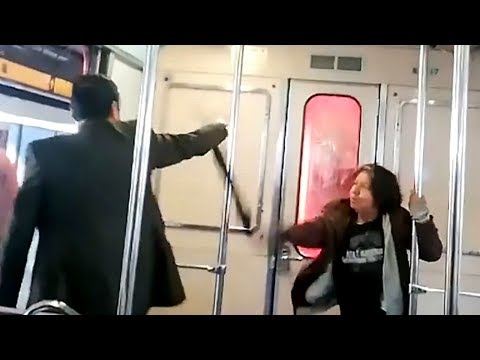 Click to Watch the Man attempts exorcism on metro train, here's what happened next video
