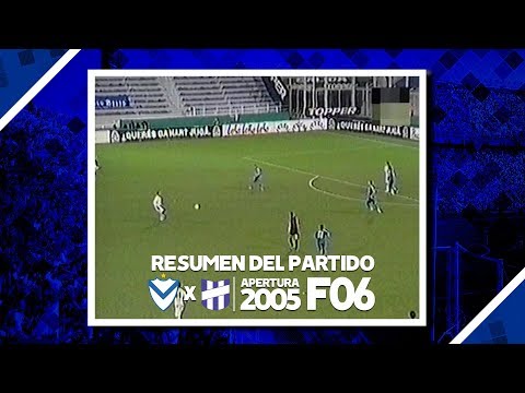 RESUMEN | Velez 1 Vs Tiro Federal 0 | Apertura 2005 | Fecha 06