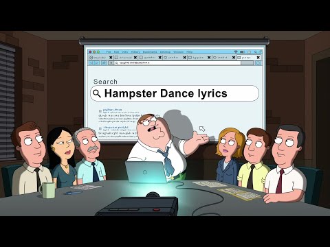Family Guy - "Close your search tabs before your big work presentation"