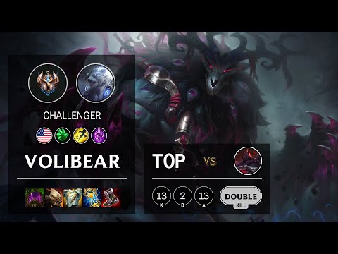 Volibear Top vs Sion - NA Challenger Patch 11.7