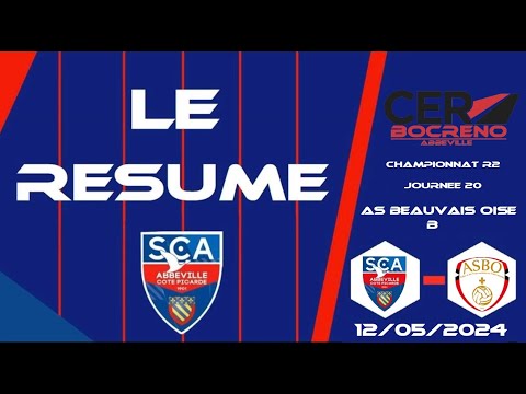 🎥Résumé SC Abbeville🔵🔴 - AS Beauvais Oise B🔴⚪️ I 20ème journée Championnat R2⚽️
