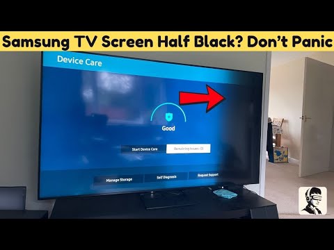 How to Fix Samsung TV Half Dark Screen Issue at Home!