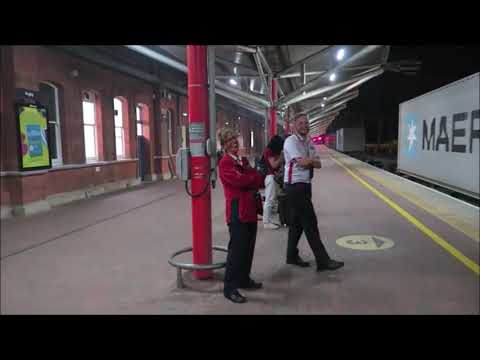 FREIGHT TRAINS IN TO THE NIGHT