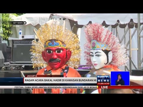 Persiapan Perayaan HUT DKI Jakarta Ke - 492 - NET NEWS