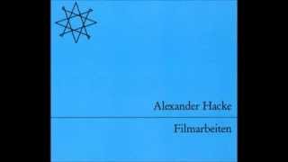 ALEXANDER HACKE - A Priori aus "A Priori" / Angela und Joshua