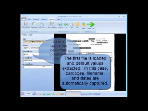 ImageRamp - Automated PDF indexing from a watched folder.
