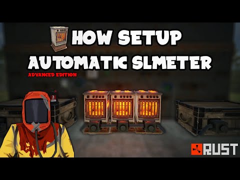 How to Setup Automatic Smelter In Rust | Electric Furnace Guide