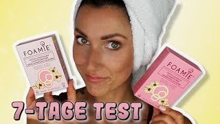 Gesündere Kopfhaut!? | 7 TAGE TEST | FOAMIE Festes Shampoo + Conditioner im TEST