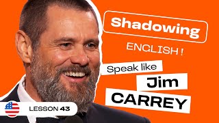 Speak English with Confidence | JIM CAREY Shadowing Exercise (lesson #43)