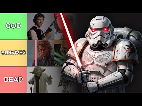 Could Everyone in STAR WARS Survive WARHAMMER 40K?!