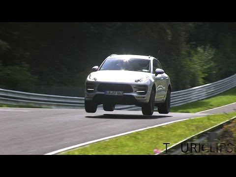 2015 Porsche Macan GTS spied testing HARD  on the Nürburgring!