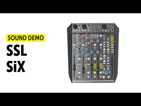 SSL SiX Demo Mix (no talking) with internal and external fx