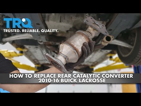 How To Replace Rear Catalytic Converter 2010-16 Buick LaCrosse