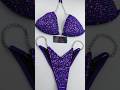 Purple Pink Bikini Competition Suit (BM151-32)