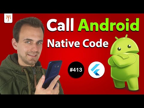 Flutter Tutorial How To Call Android Native Code 12 Java Kotlin Platform Specific Code