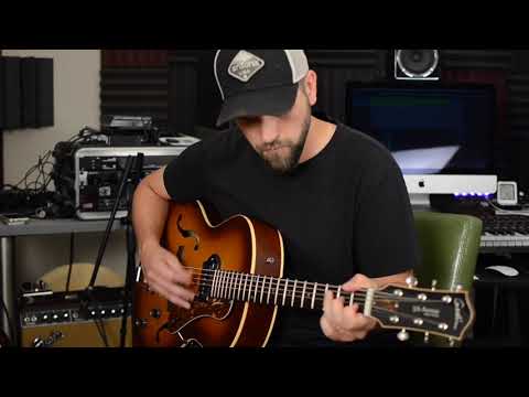 Godin 5th Avenue Kingpin 2010s - Cognac Burst image 8