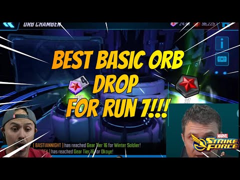 BEST BASIC RED STAR ORB OPENING BECAUSE OF RUN 7- MSF