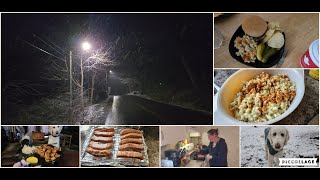 DITL:  Spring is a Roller-coaster!    Chit Chat, Supper Making Time
