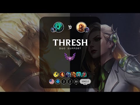 Thresh Support vs Leona - NA Master Patch 13.12