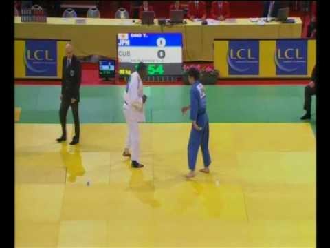 JUDO 2009 Tournois de Paris: Takashi Ono 小野 卓志 (JPN) - Jorge Benavides (CUB)