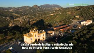 preview picture of video 'Centro de Interpretación Via Verde de la Sierra y Reserva Natural de Peñon de Zaframagón, Olvera'