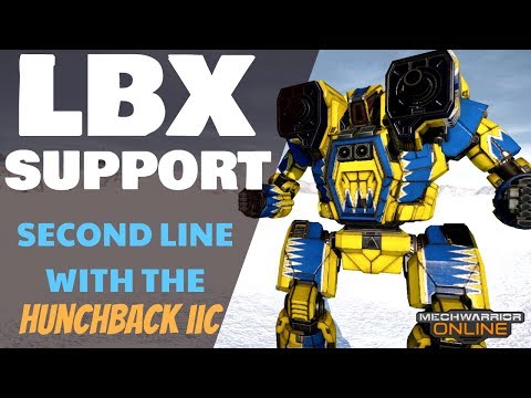 MWO - Hunchback IIC LBX 30 Shotgun!!!