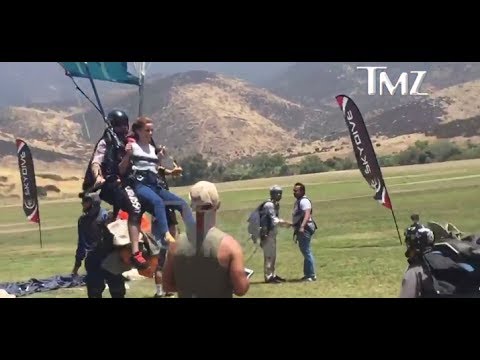 Emma Watson hits up Skydive San Diego in California on July 1, 2017!