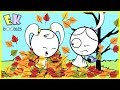 Emma Kate Learn Seasons Fall Leaves EK Doodles Educational Animation