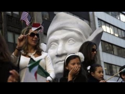 Columbus Day becomes part of a national debate on race