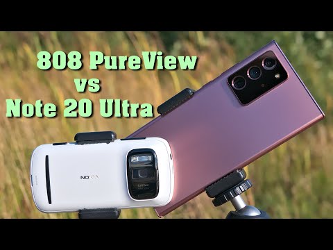 Samsung Galaxy Note 20 Ultra vs. Nokia 808 - camera comparison
