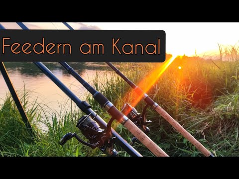 Feedern am Kanal