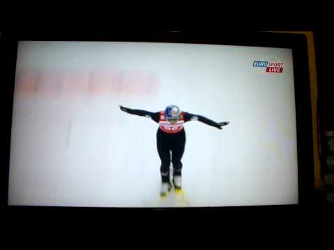Thomas Morgenstern (AUT) horrible crash (141m) in Titisee-Neustadt, Ski Jumping World Cup 2013 [HD]
