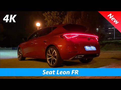 Seat Leon FR 2020 - Schneller Blick in 4K | Interieur - Exterieur (Tag-Nacht), lauter Auspuff!