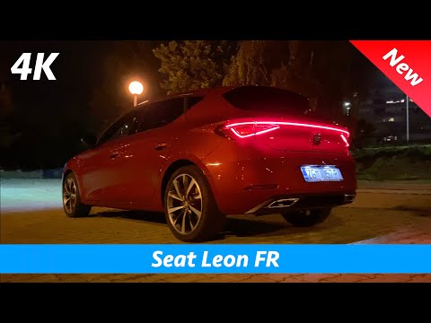 Seat Leon FR 2020 - Quick look in 4K | Interior - Exterior (Day - Night), loud exhaust sound!