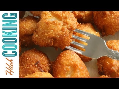 ハッシュパピーを作る方法 - ハッシュパピーのレシピ (How To Make Hush Puppies - Hush Puppies Recipe)