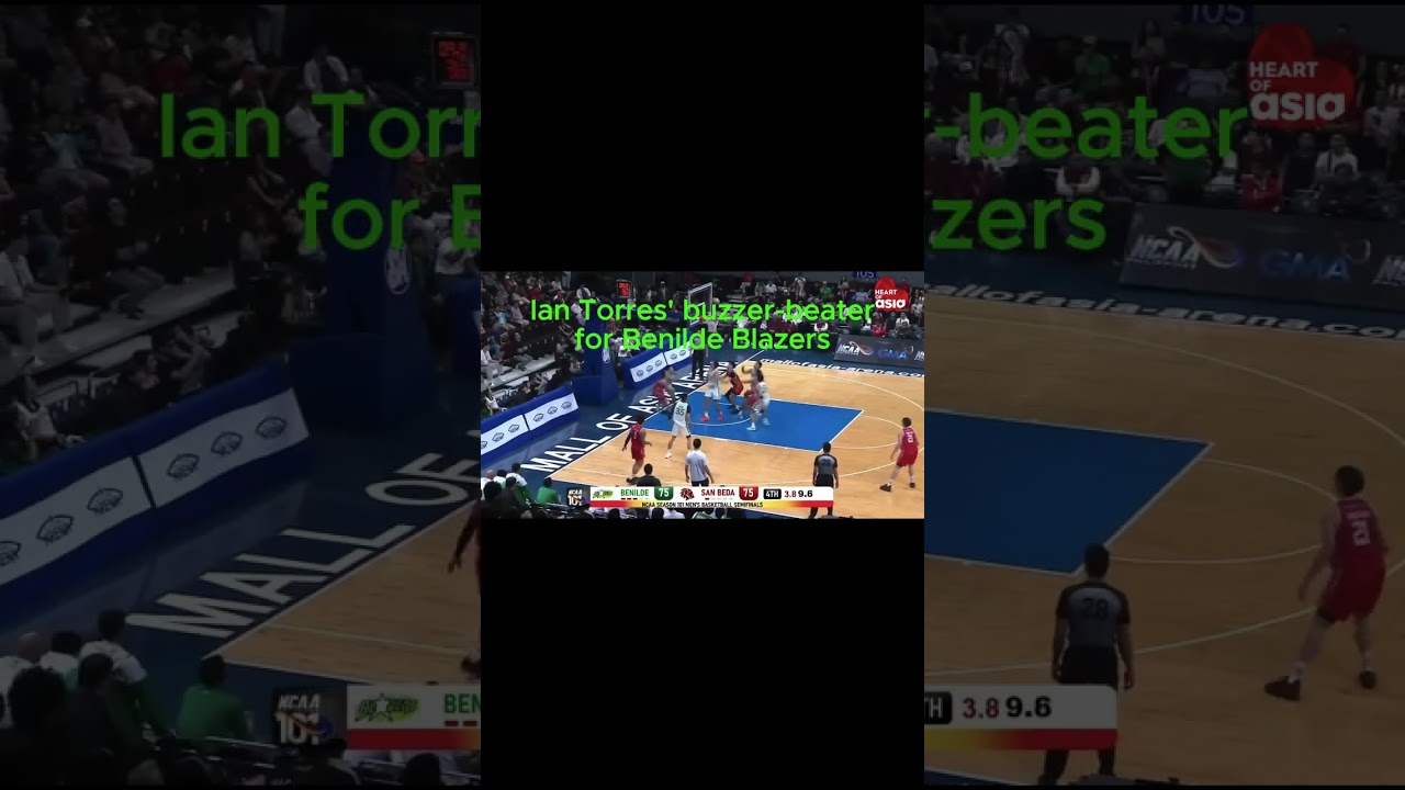 Highlights: Ian Torres' buzzer-beater lifts Benilde over San Beda; NCAA Final 4 series tied at 1
